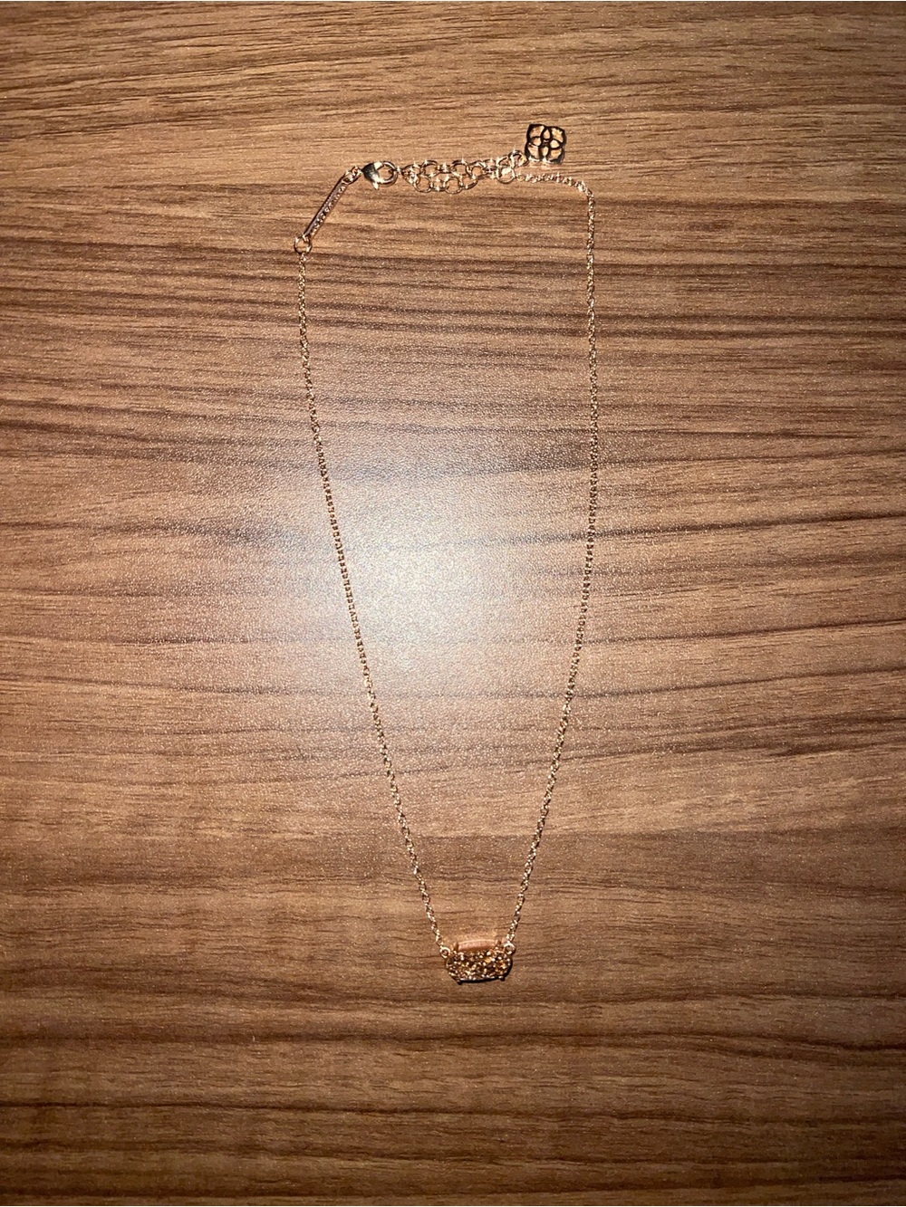Kendra Scott Elisa Pendant Necklace Rose Gold